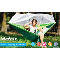 Гамак-спальний мішок з москітною сіткою  комфорт і захист від комах у будь-яких умовах